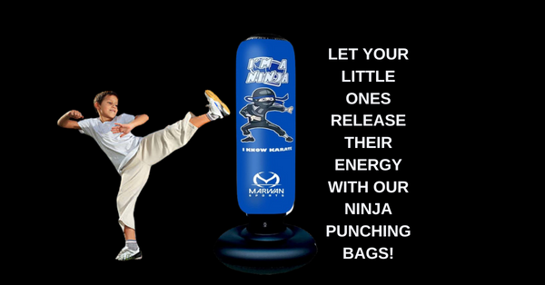 The ultimate stress relief toy for kids |try our Ninja and Dino punching bags