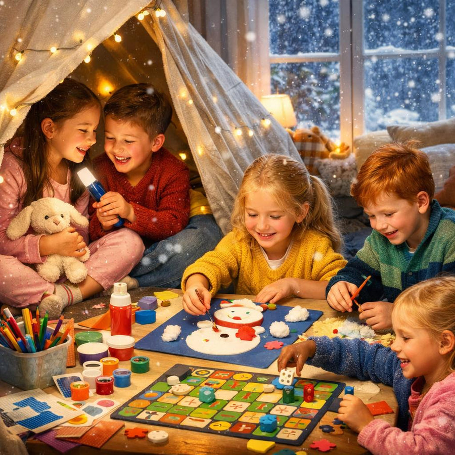 Indoor Winter Activities for Kids: 20 Fun Ideas to Keep Children Active at Home